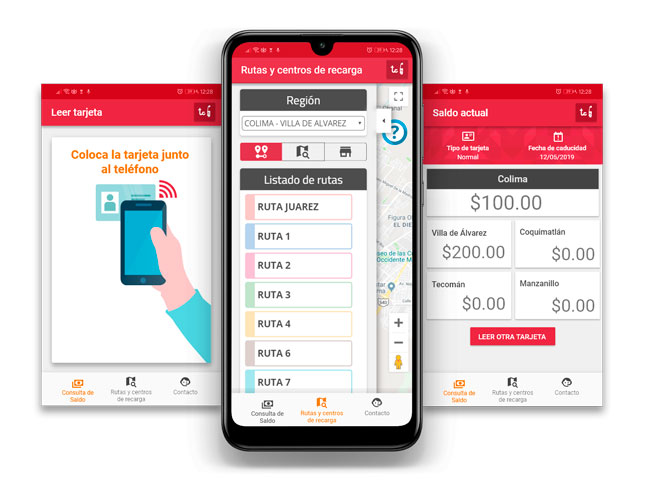 Ejemplo pantallas mobiles